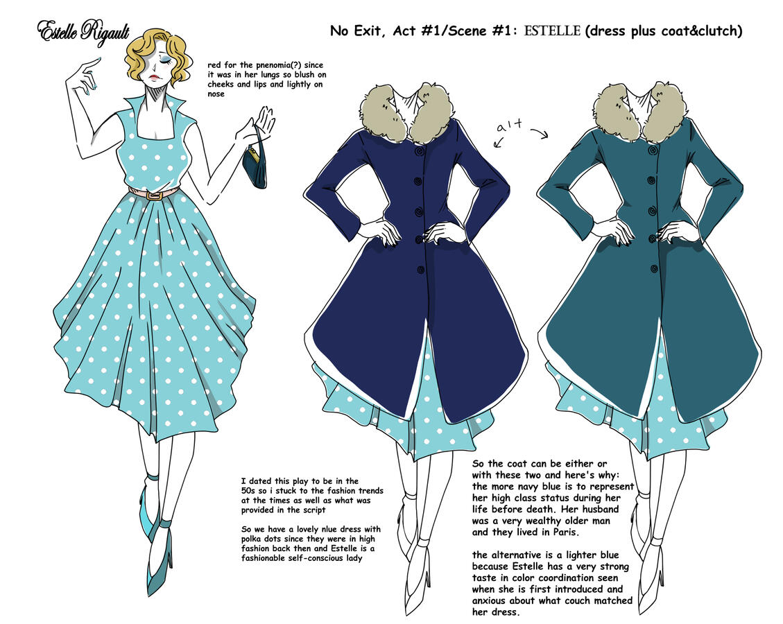 Costume design concept